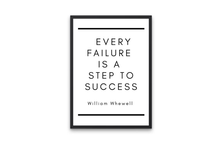 Τα 4 μαθήματα μέσα από την αποτυχία
